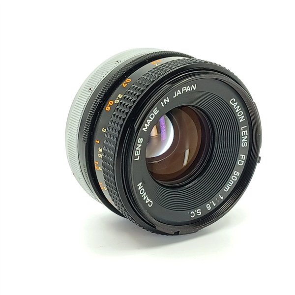 Canon AT-1 corpo + Canon FD 50/1,8 s.c.