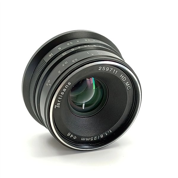 7 ArtiSans 25/1,8 per Fuji x-mount