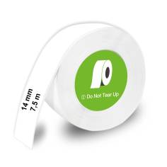 Olympia Endlos Etikettenrolle 14 mm x 7,5 m weiß