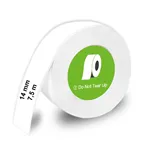 Olympia Endlos Etikettenrolle 14 mm x 7,5 m weiß