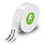 Olympia Etikettenrolle 14 mm x 40 mm weiß (180 Stück)