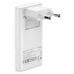 Verbatim Fold n Go GaN Charger 65W 2xUSB C weiß klappb.St.32355