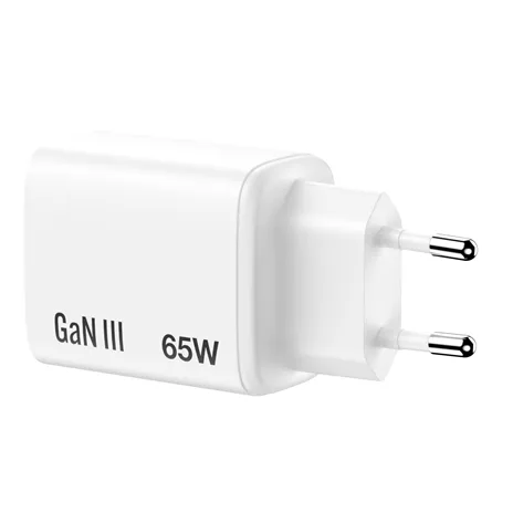 Verbatim Essentials GaN Charger 65W 2xUSB-C/1xUSB-A weiß   32353