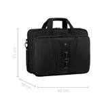 Wenger Legacy Black Series 16 Laptop Briefcase black