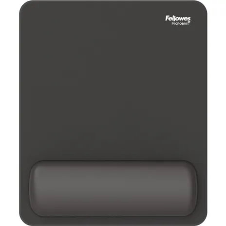 Fellowes Breyta tappetino mouse nero con poggiapolsi
