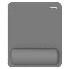 Fellowes Breyta mousepad grigio con poggiapolsi