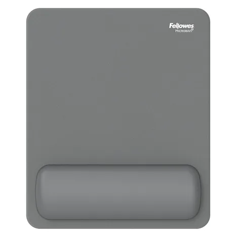 Fellowes Breyta mousepad grigio con poggiapolsi