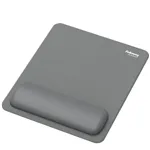 Fellowes Breyta mousepad grigio con poggiapolsi