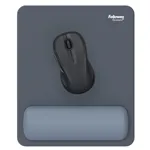 Fellowes Breyta mousepad blu con poggiapolsi