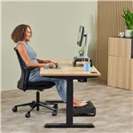 Fellowes Breyta mousepad blu con poggiapolsi