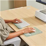 Fellowes Breyta tappetino mouse salvia con poggiapolsi