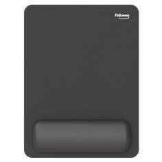 Fellowes Breyta XL tappetino mouse nero con poggiapolsi