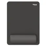 Fellowes Breyta XL tappetino mouse nero con poggiapolsi