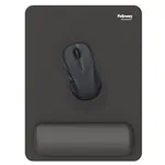 Fellowes Breyta XL tappetino mouse nero con poggiapolsi
