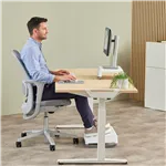 Fellowes Breyta XL tappetino mouse grigio con poggiapolsi