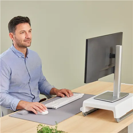 Fellowes Breyta poggiapolsi grigio