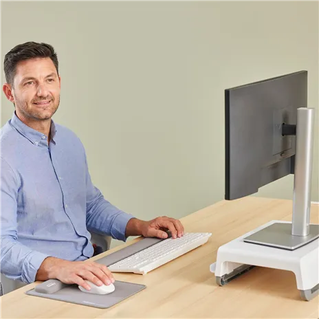 Fellowes Breyta poggiapolsi grigio