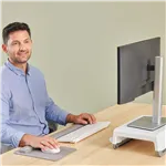 Fellowes Breyta poggiapolsi grigio