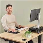 Fellowes Breyta nero poggiapolsi da tastiera  47 cm