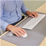 Fellowes Breyta grigio poggiapolsi da tastiera 47 cm