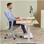 Fellowes Breyta grigio poggiapolsi da tastiera 47 cm