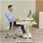 Fellowes Breyta grigio poggiapolsi da tastiera 47 cm