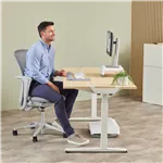 Fellowes Breyta grigio poggiapolsi da tastiera 47 cm