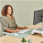 Fellowes Breyta verde savia poggiapolsi da tastiera 47 cm