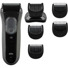 Braun Series 3 3000 BT nero/grigio