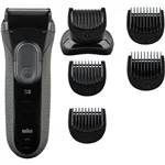 Braun Series 3 3000 BT nero/grigio