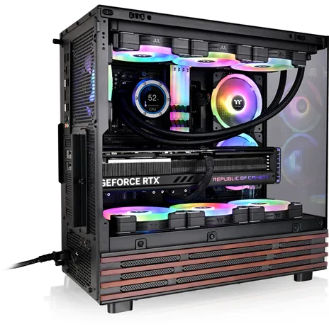 Thermaltake View 270 Plus WS ARGB nero