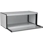 Brabantia Klappbrotkasten Front eckig, weiß