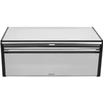 Brabantia Klappbrotkasten Front eckig, Stahl matt