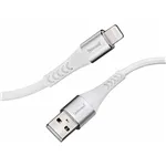 Intenso cavo-USB A315L Nylon 1,5m bian. USB-A / Lightning 12W