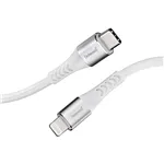Intenso cavo-USB C315L Nylon 1,5m bian. USB-C / Lightning 60W