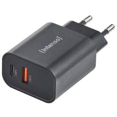 Intenso Power adatt. W30AC 1x USB-A 1x USB-C 30W nero