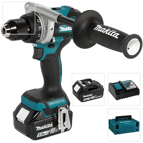 Makita  DDF492RTJ Akku-Bohrschrauber 18V