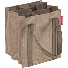 Reisenthel Bottlebag herringbone mokka 2
