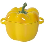 Staub La Cocotte peperone 450 ml giallo, ceramica