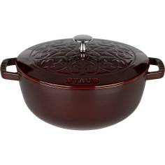 Staub La Marmite 24cm rund, Grenadine, Gusseisen
