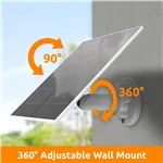 Toucan Solar Panel Charger Compatible to Sec. Camera Pro