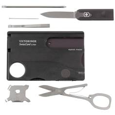 Victorinox SWISSCARD LITE nero trasparente 2