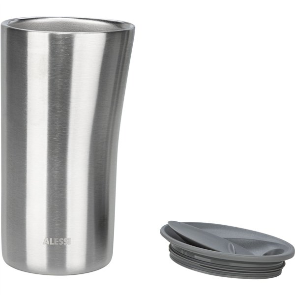 Alessi Buri Thermobecher 0,33 L silber