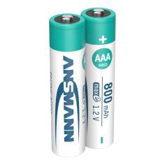 1x2 Ansmann maxE NiMH batteria Micro AAA 800 mAh DECT PHONE