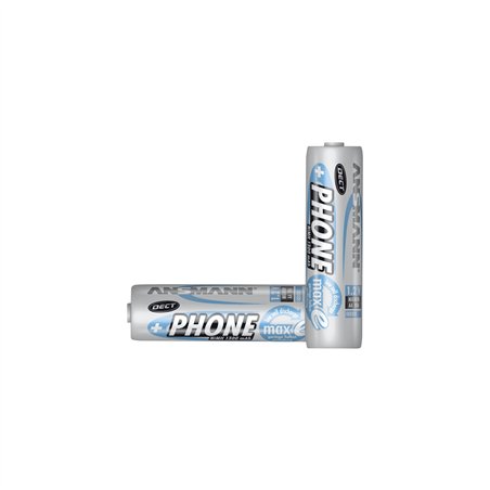 1x2 Ansmann maxE NiMH batteria Mignon AA 1300 mAh DECT PHONE
