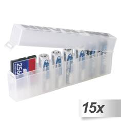 15x1 Ansmann scatola per 8 batterie Mignon