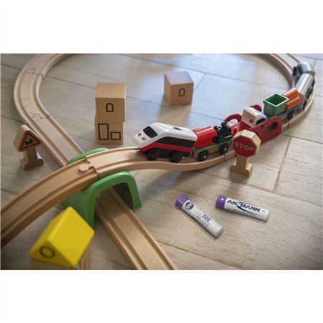 1x4 Ansmann Lithium batt. Micro AAA 400mAh + cavo ric. 1311-0028