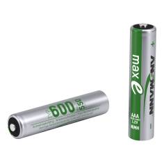 1x4 Ansmann NiMH batt. Micro AAA Tipo 600/min.550 mAh   1311-0005 2