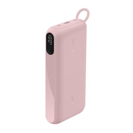Belkin Powerbank con Display 20W 20.000mAh USB-C rosa  BPB028hqPK