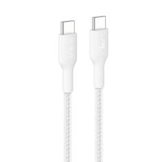 Belkin USB-C/USB-c cavo 240W 1m intrecciato, bian. CAB025hq1MWH
